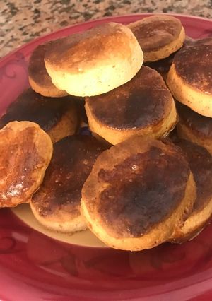 صورة لوصفة طريقة عمل السكوونز (scoones) الانجلزية