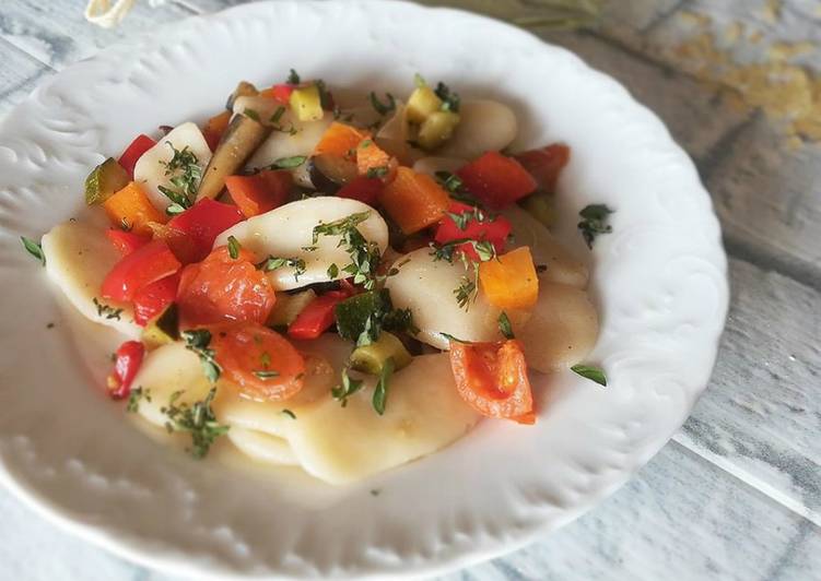 Gnocchi di riso alle verdurine