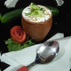 A picture of Cucumber Raita.