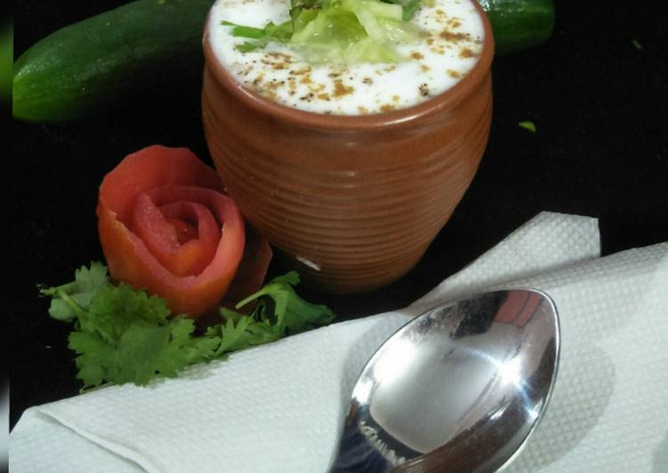 Recipe of Perfect Cucumber Raita