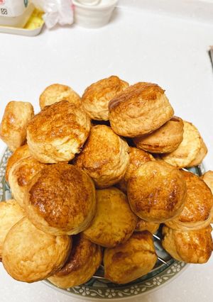 氣炸鍋司康 的食譜成品照片