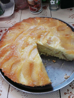 Una foto de Torta de manzana