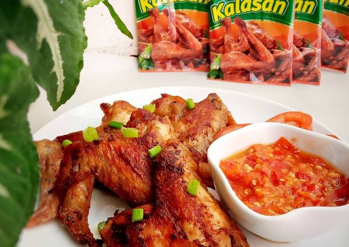 Cara Gampang Menyiapkan Sayap Goreng Kalasan yang Lezat Sekali