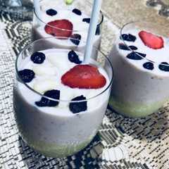 كوكتيل الافوكادو والفريز cocktail mix-レシピのメイン写真