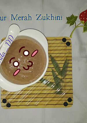 Foto resep MPASI - Bubur Merah Zhukini