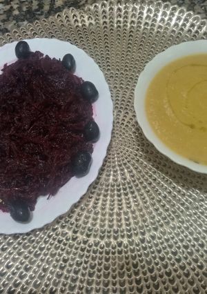 صورة لوصفة حساء الخضر بدون دجاج بدون لحم