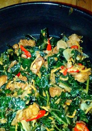 Foto resep Tumis daun pepaya