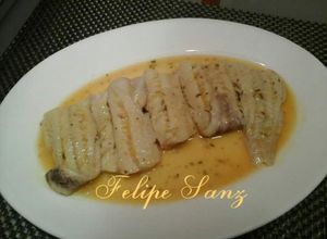 Una foto de Filetes de abadejo en salsa