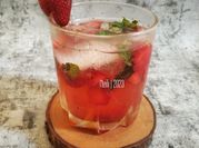Gambar bersoda minuman mocktail