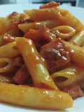 Macaroni with Chorizo and Bacon