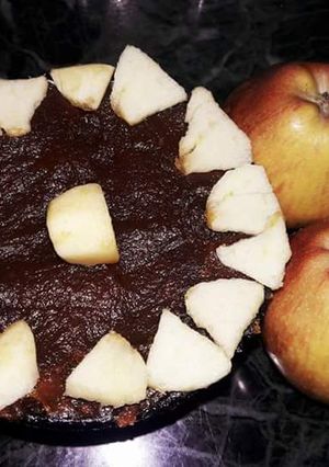 A picture of Apple jam.