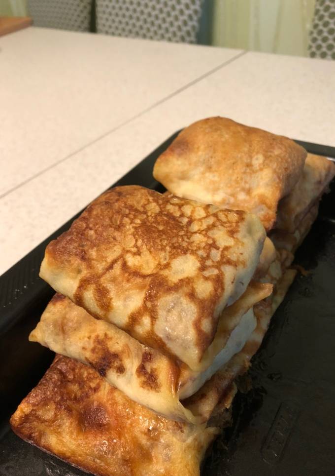 Блинчики с мясом