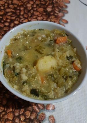 صورة لوصفة شوربة خضار صحية