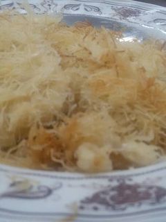 صورة لوصفة كنافه بالقشطه
