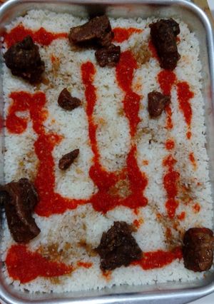 صورة لوصفة الفتة المصرية 