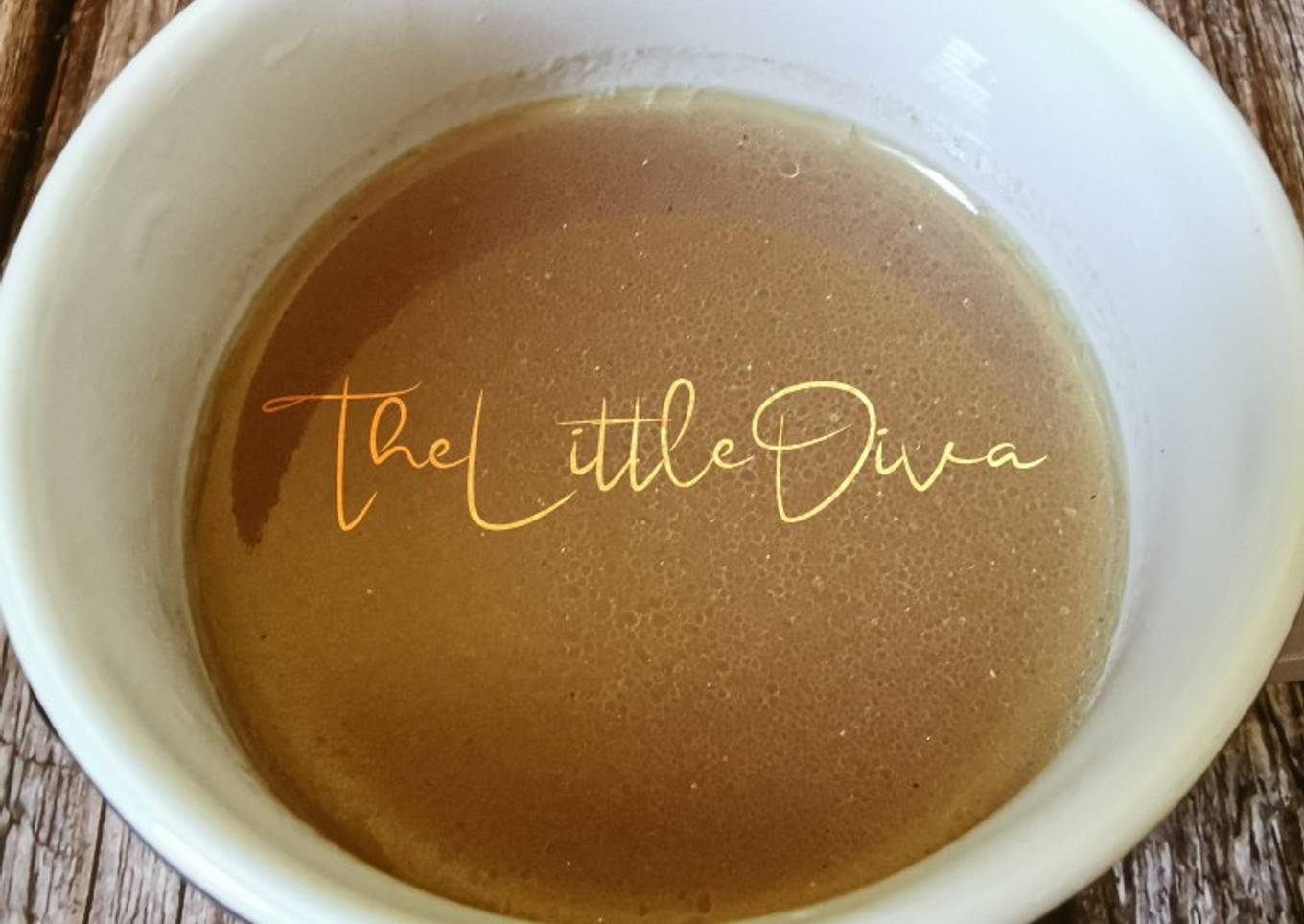 Pure chicken soup in 5 minutes