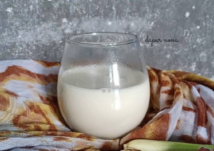 Cara Gampang Menyiapkan Susu jahe yang Lezat Sekali