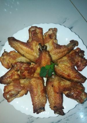 صورة لوصفة اجنحة دجاج مقلية