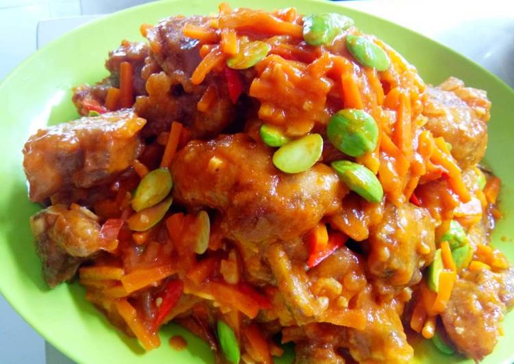 Ayam kukuluyuk cah petai