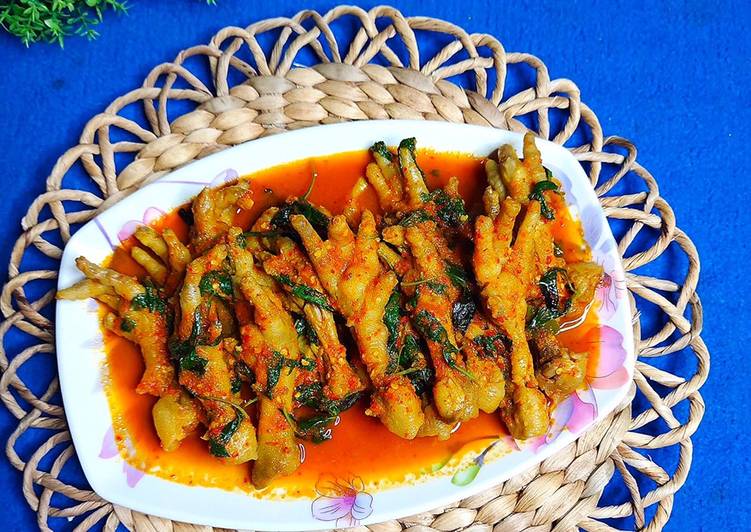 Recipe: Perfect Ceker Kuah Pedas Kemangi