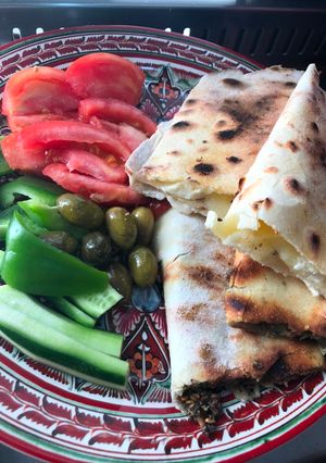 صورة لوصفة مناقيش عالصاج
