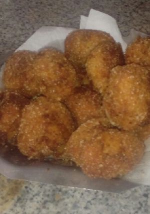 Una foto de Bombas de papa con queso