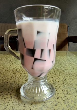 Foto resep Es Cincau (Jelly Nutrijell)
