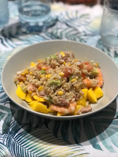 Una foto de Ensalada de arroz
