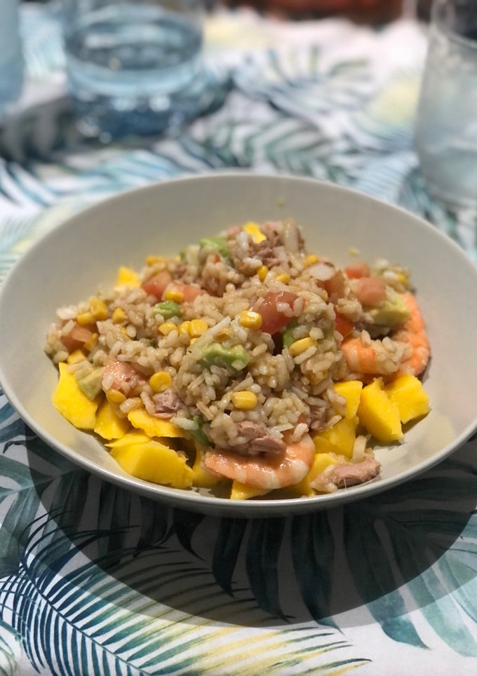 Una foto de Ensalada de arroz