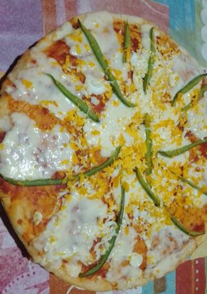 Una foto de Lomopizza súper fácil y rico