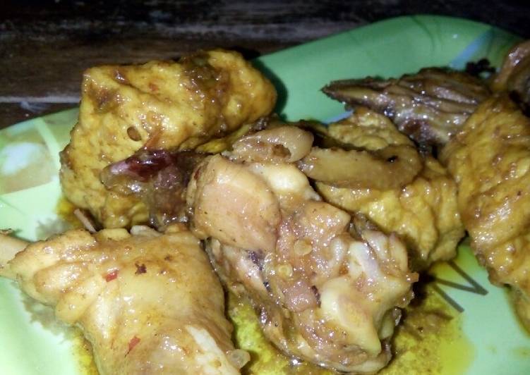 Cara Gampang Menyiapkan Ayam kecap pedas manis Anti Gagal