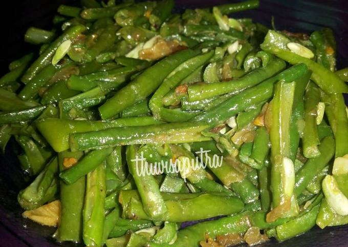 Standar Resep buat Urap&#34; kacang panjang no kelapa simple yang sempurna