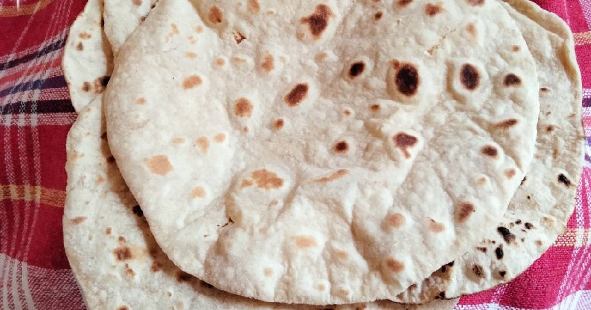 Whole wheat flour Roti/ chapati Recipe by Jyoti Prakash Assudani Cookpad