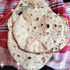 A picture of Whole wheat flour Roti/ chapati.
