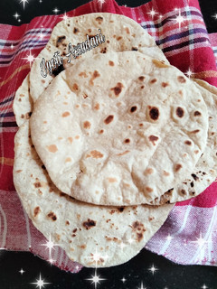 A picture of Whole wheat flour Roti/ chapati.