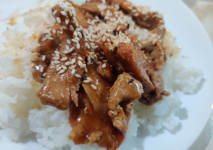 Step-by-Step Guide to Prepare Homemade Teriyaki Tuna (まぐろ照り焼き)