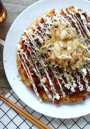 【日式料理】大阪燒 的食譜成品照片