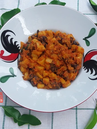 Cara Sederhana Membuat Resep  Sambal Ati (Ati, Ampela, Kentang) yang Sempurna, Bisa Manjain Lidah