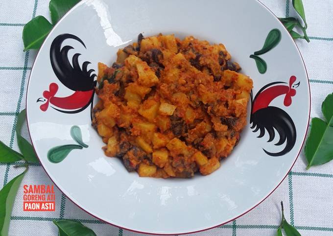 Resep Sambal Ati (Ati, Ampela, Kentang) yang Sempurna