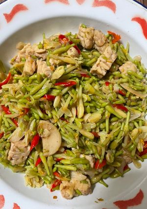 Foto resep Tumis bunga pepaya
