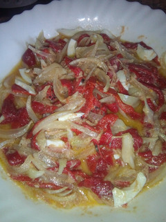 Una foto de Ensalada de pimientos