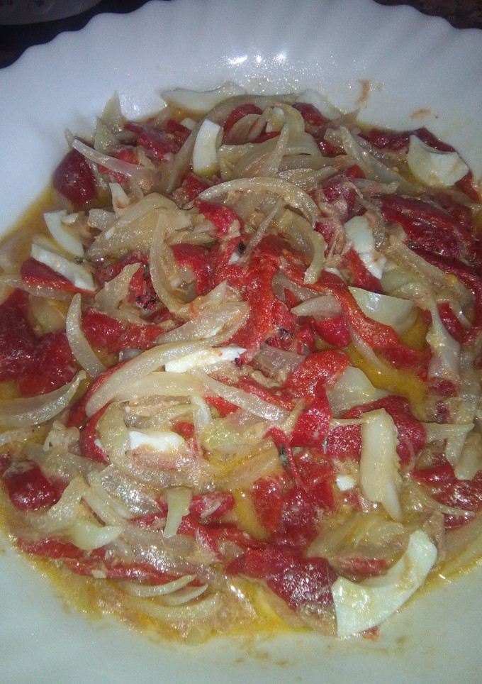 Una foto de Ensalada de pimientos