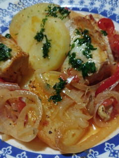 Una foto de Chupín de pescado rápido, fácil y rico