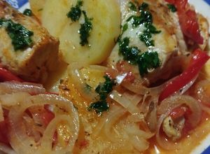 Una foto de Chupín de pescado rápido, fácil y rico