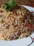 Arroz con carne molida 😋