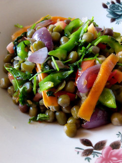 A picture of Fried vegetables.