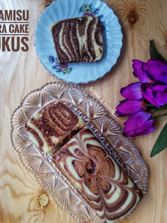 Foto resep Tiramisu Zebra Cake Kukus