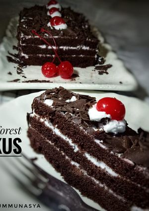 Foto resep Cake kukus black forest