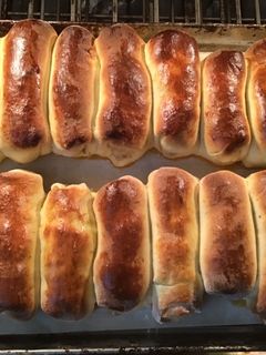 A picture of California Farm Fresh Sausage Bread Rolls.