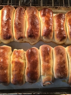 A picture of California Farm Fresh Sausage Bread Rolls.
